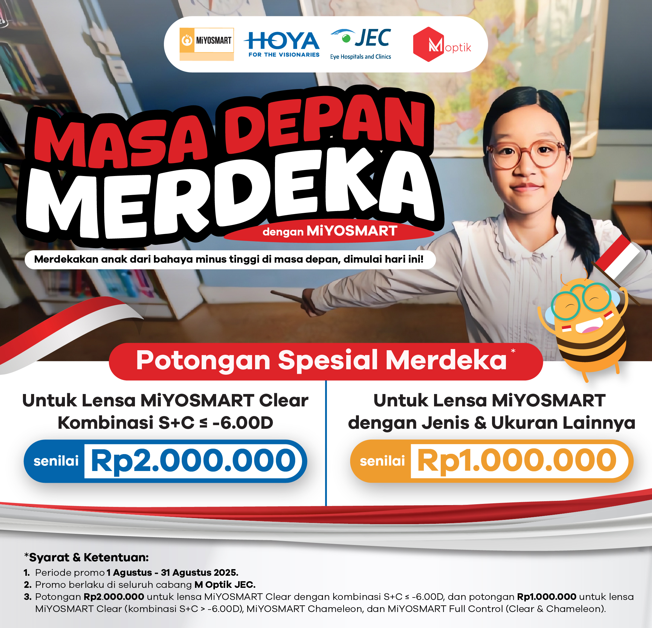 PROMO MERDEKA DENGAN MIYOSMART